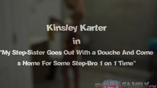My Pervy Family - Kinsley Karter a dögös csoki kiscsaj