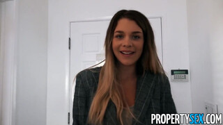 PropertySex - Gabbie Carter az óriás tőgyes bombázó tini