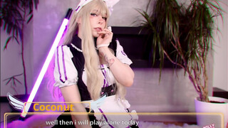 MollyRedWolf - Cosplayes nőci kárót szop