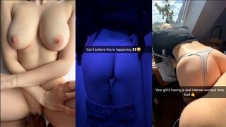 Koleszos csajok mocskos baszása snapchat válogatásban hármas képernyőn