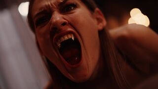 Sötét Vágyak Kastélya - Vampired Csábításában Egy Gyönyörű Világos Szőke Úrnő és Egy Szemérmes Kiscsaj Tiffany Tatummal és Leana Lovings-szal